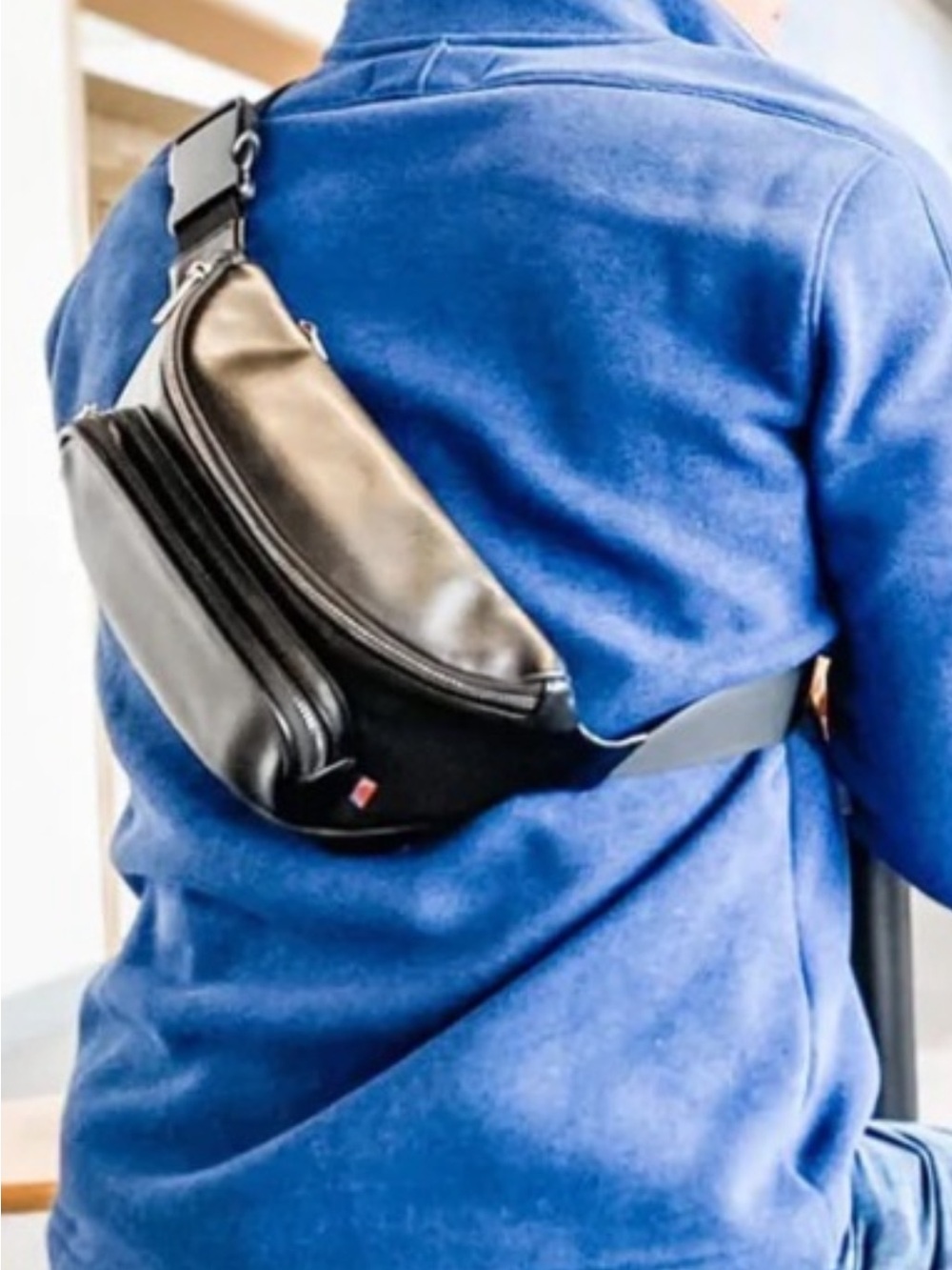 Kibou Vegan leather bag Fanny pack bag